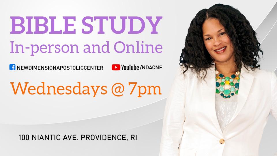 Bible Study Every Wednesday at 7PM